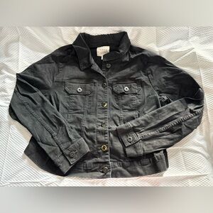 Torrid Black Denim Jacket